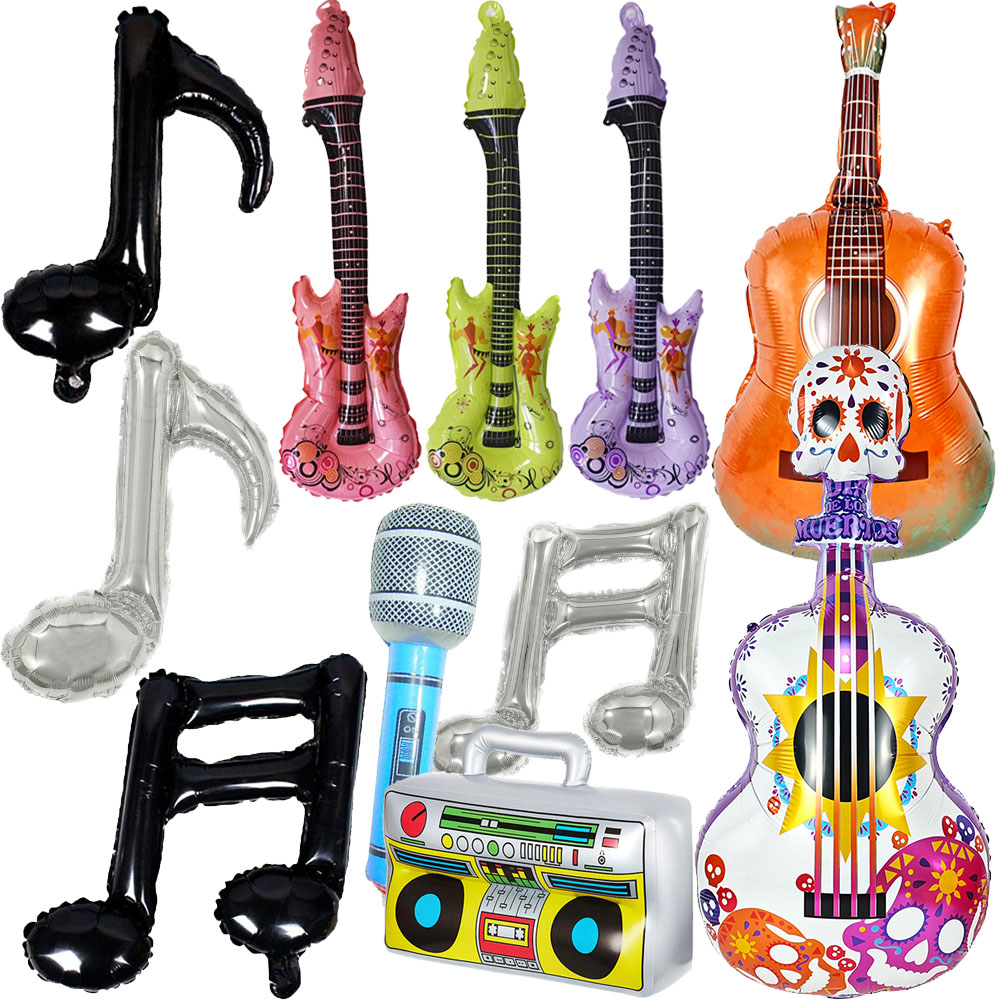 Audio Music Notes - Music Themed Party Balloon Set -