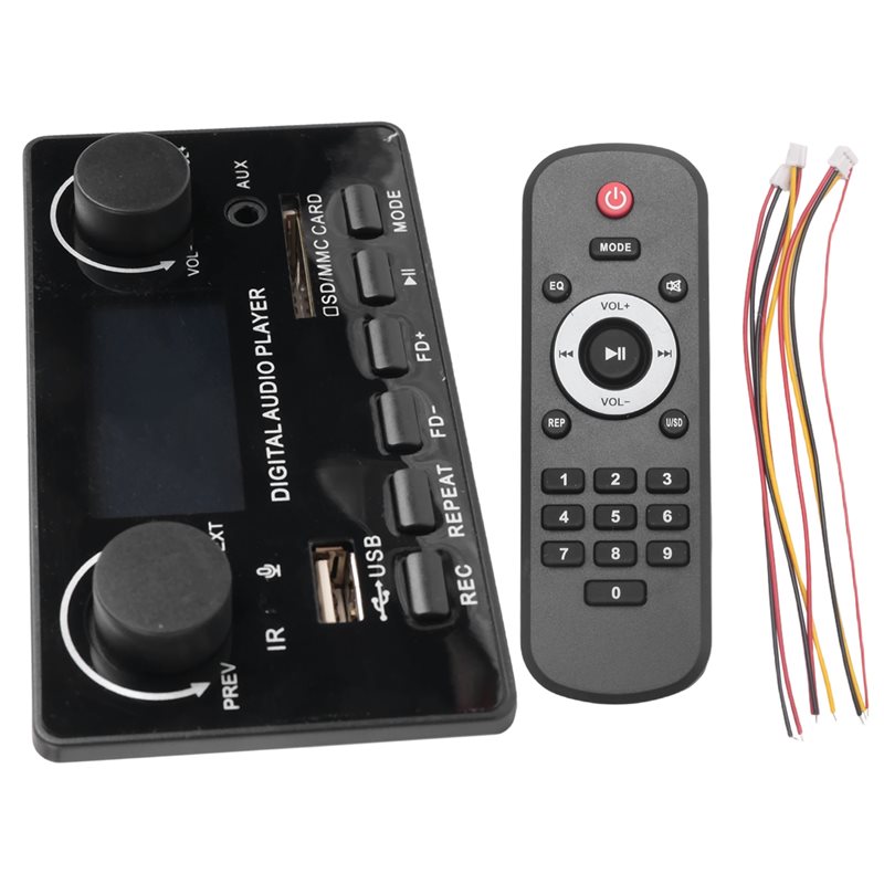 Audio Music App - LCD Display Bluetooth 5.0 MP3 Decoder