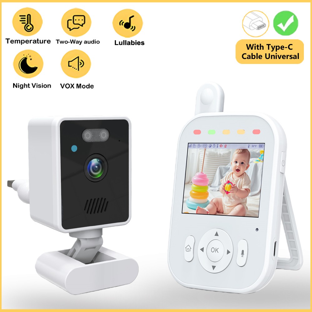 Audio Music Video - Baby Monitor Wireless Indoor 2.8