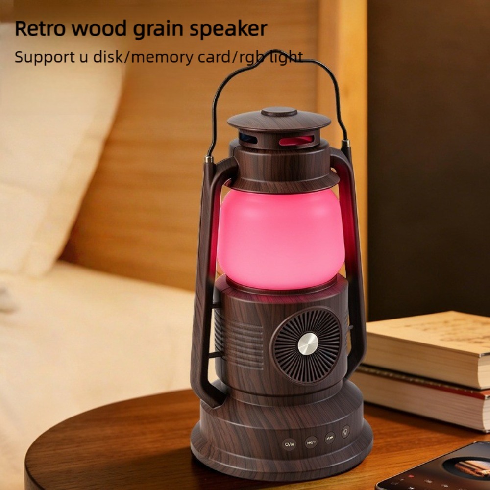 Audio Music Spotify - Vintage Lantern Bluetooth Speaker Portable Handheld