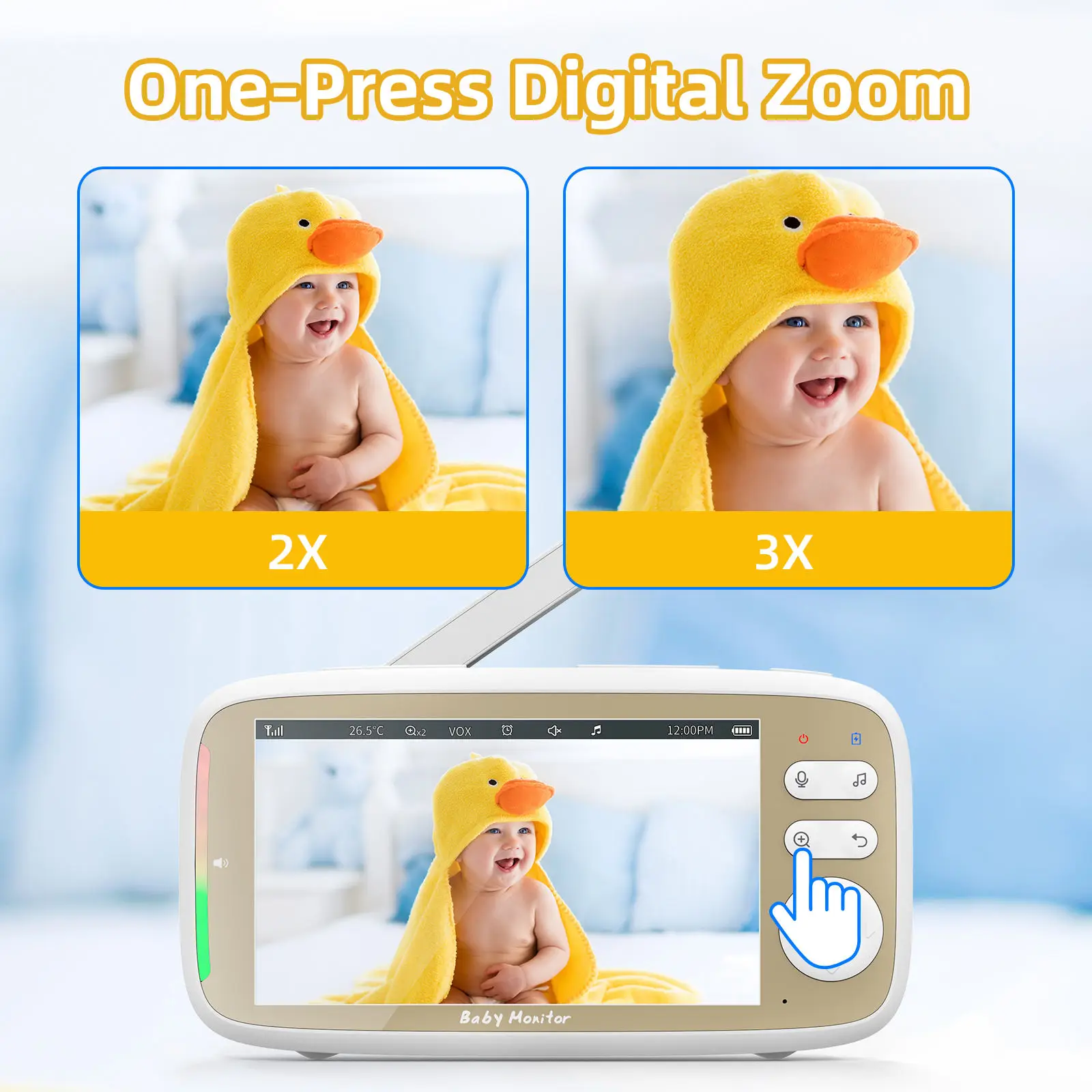 VB803 PRO Baby Monitor with 2p - đánh giá và giá Audio Music Video
