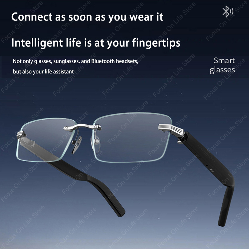 Smart Bluetooth Glasses Wirele - đánh giá và giá Audio Music Bluetooth