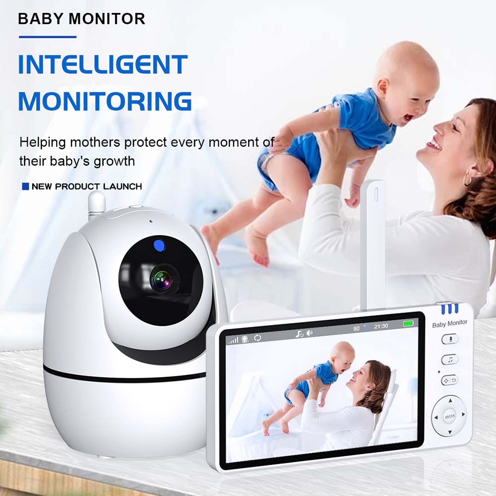 5 Inch Video Baby Monitor Indo - đánh giá và giá Audio Music Video