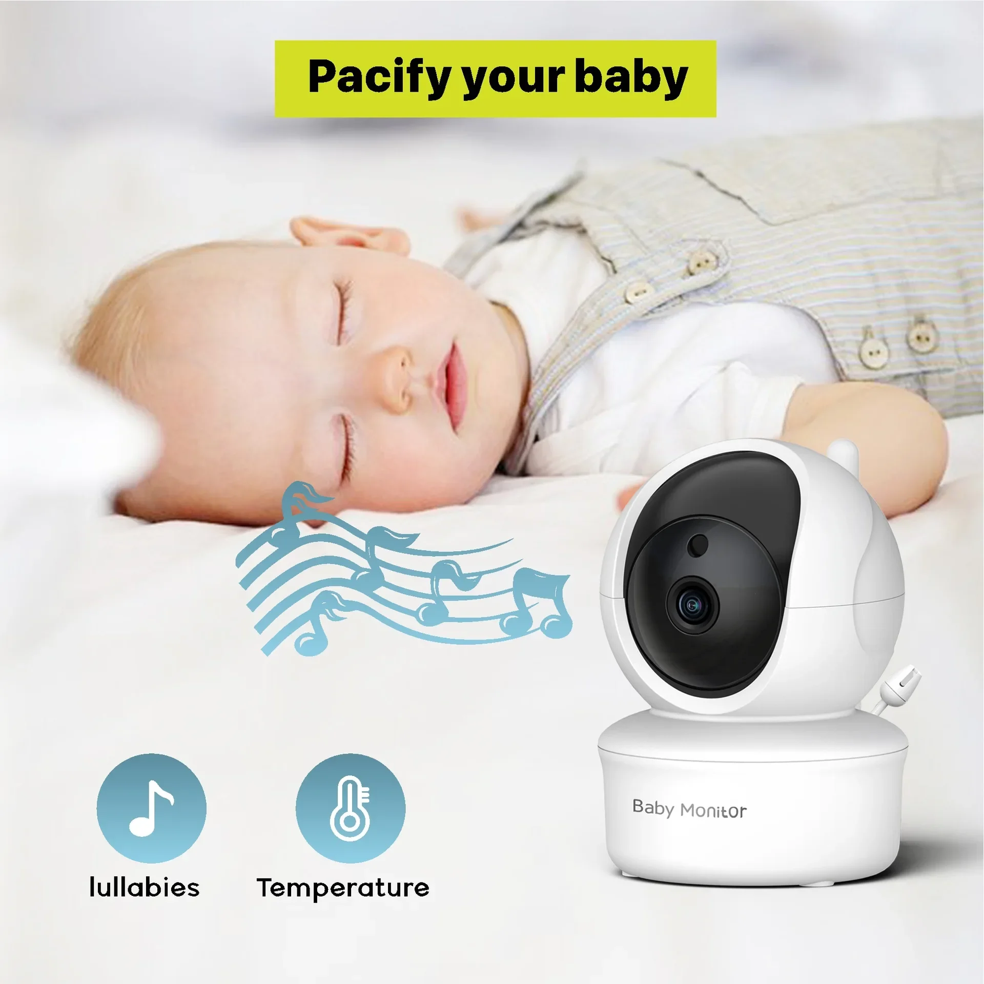5.0 Inch Video Baby Monitor Wi - đánh giá và giá Audio Music Video