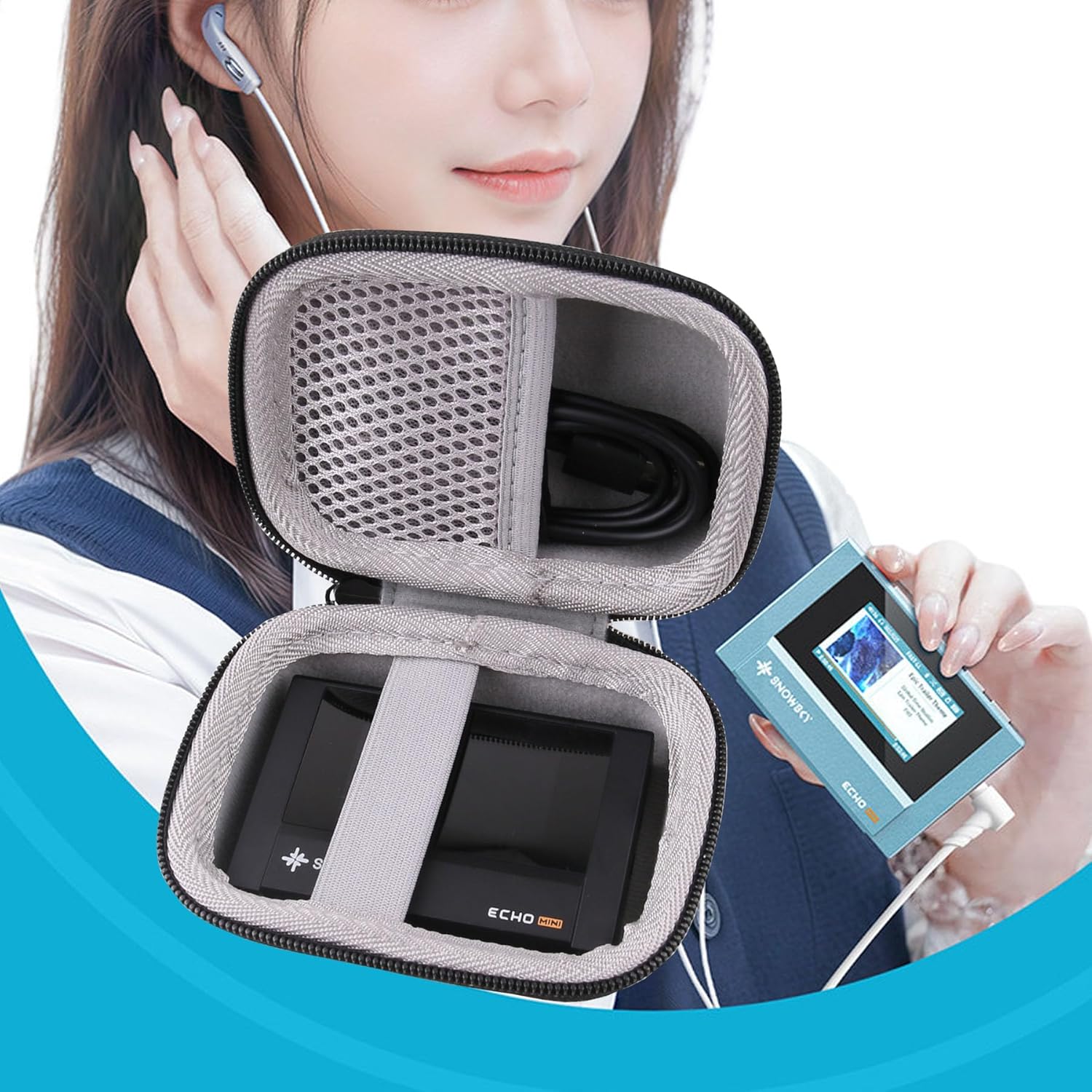 Carrying Hard EVA Case for MEC - đánh giá và giá Audio Music App