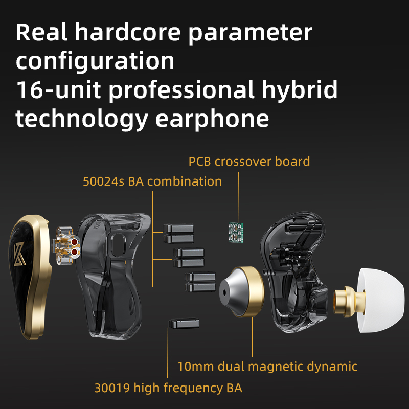 KZ ZAS Kim Loại Có Dây Tai Ngh - đánh giá và giá Audio Music Technology