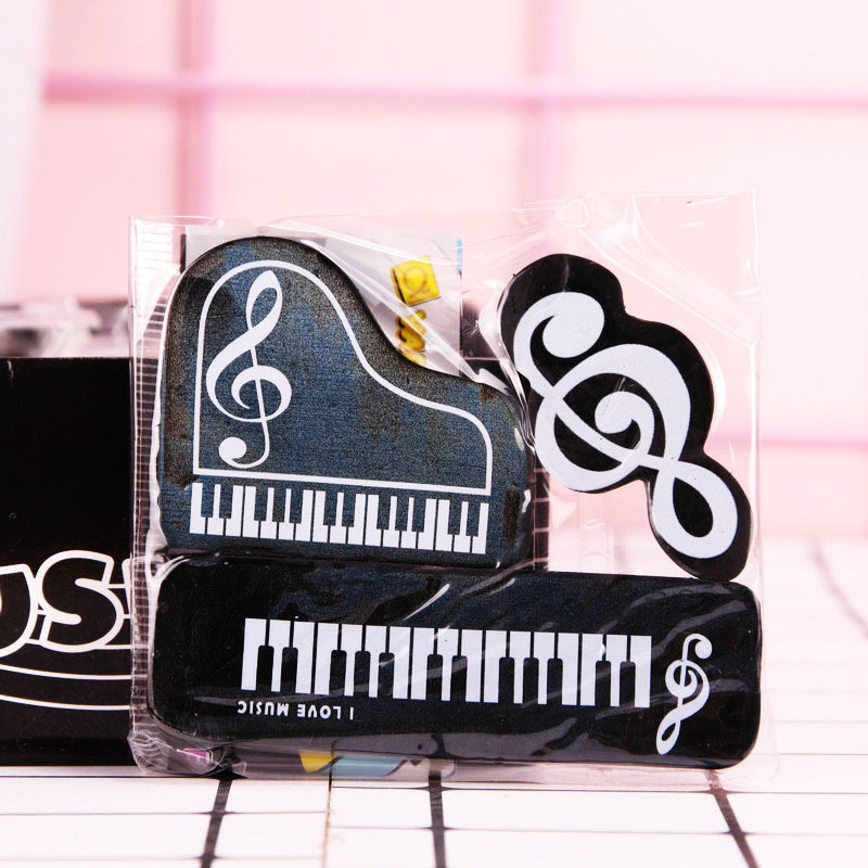 3Pcs/Set Creative Musical Pian - đánh giá và giá Audio Music Notes