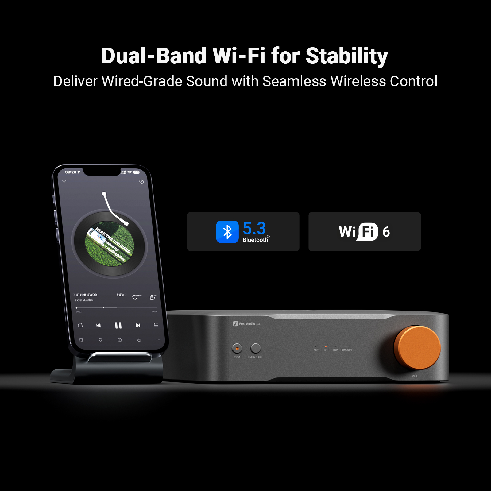 Fosi Audio Hi-Res Music Stream - đánh giá và giá Audio Without Music