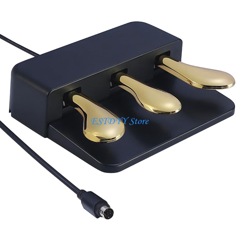 G6DE Bàn đạp bền vững thân thi - đánh giá và giá Piano Sustain Pedal