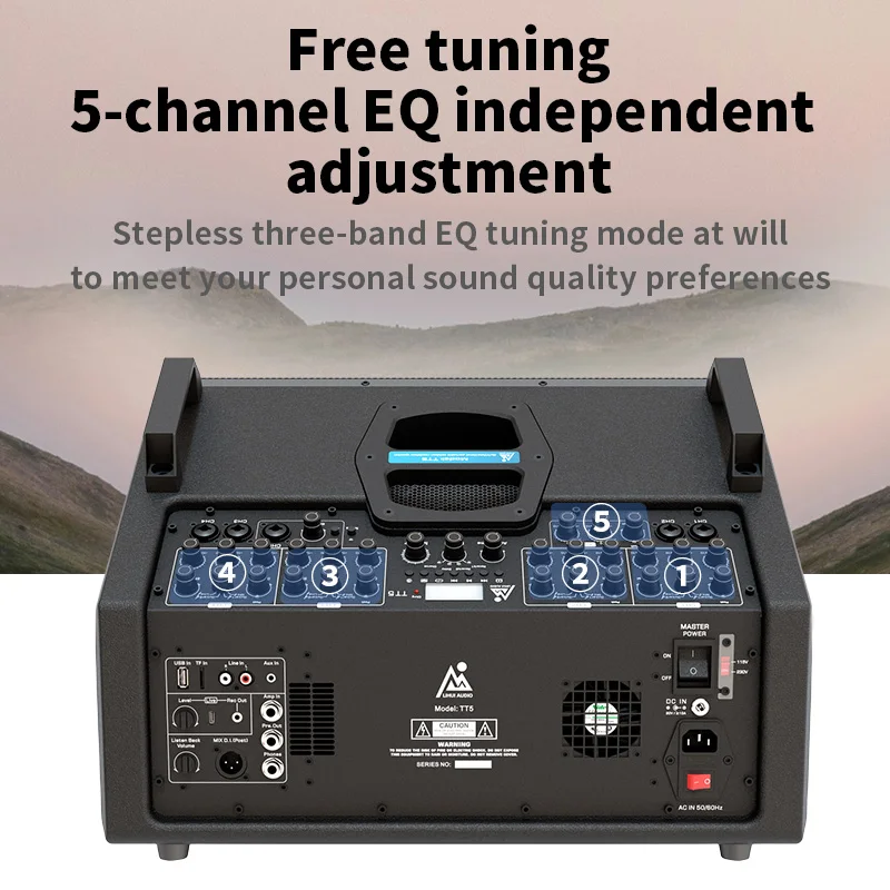 Lihui TT5 Professional Active  - đánh giá và giá Audio Music By