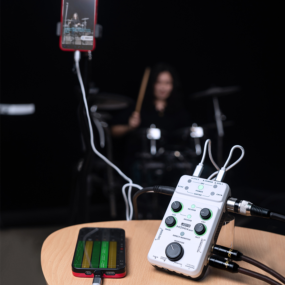 JOYO Audio Mixer MOMIX PRO Sui - đánh giá và giá Audio Music Sound