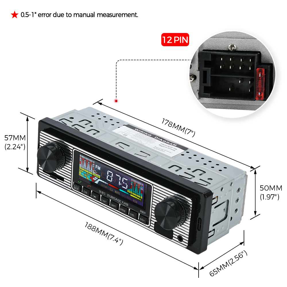 Vintage Car Radio Vehicle Inte - đánh giá và giá Audio Music App