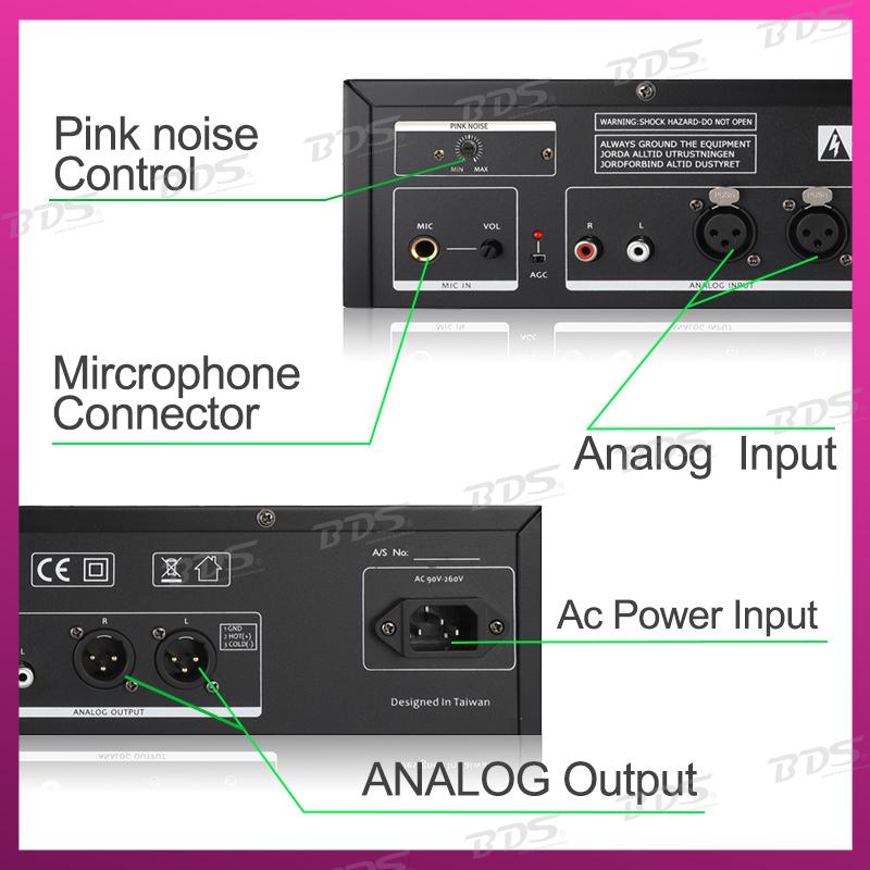 BDS PP-131P 31-Segment Rackmou - đánh giá và giá Audio Music Sound