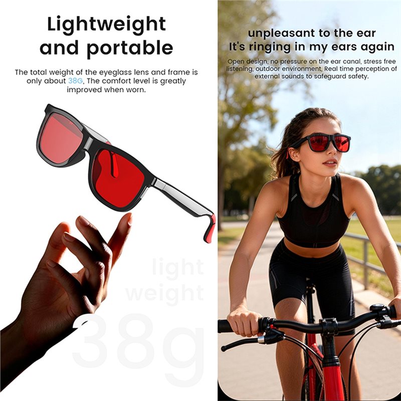 AI Smart Audio Glasses Touch T - đánh giá và giá Audio With Music Ai