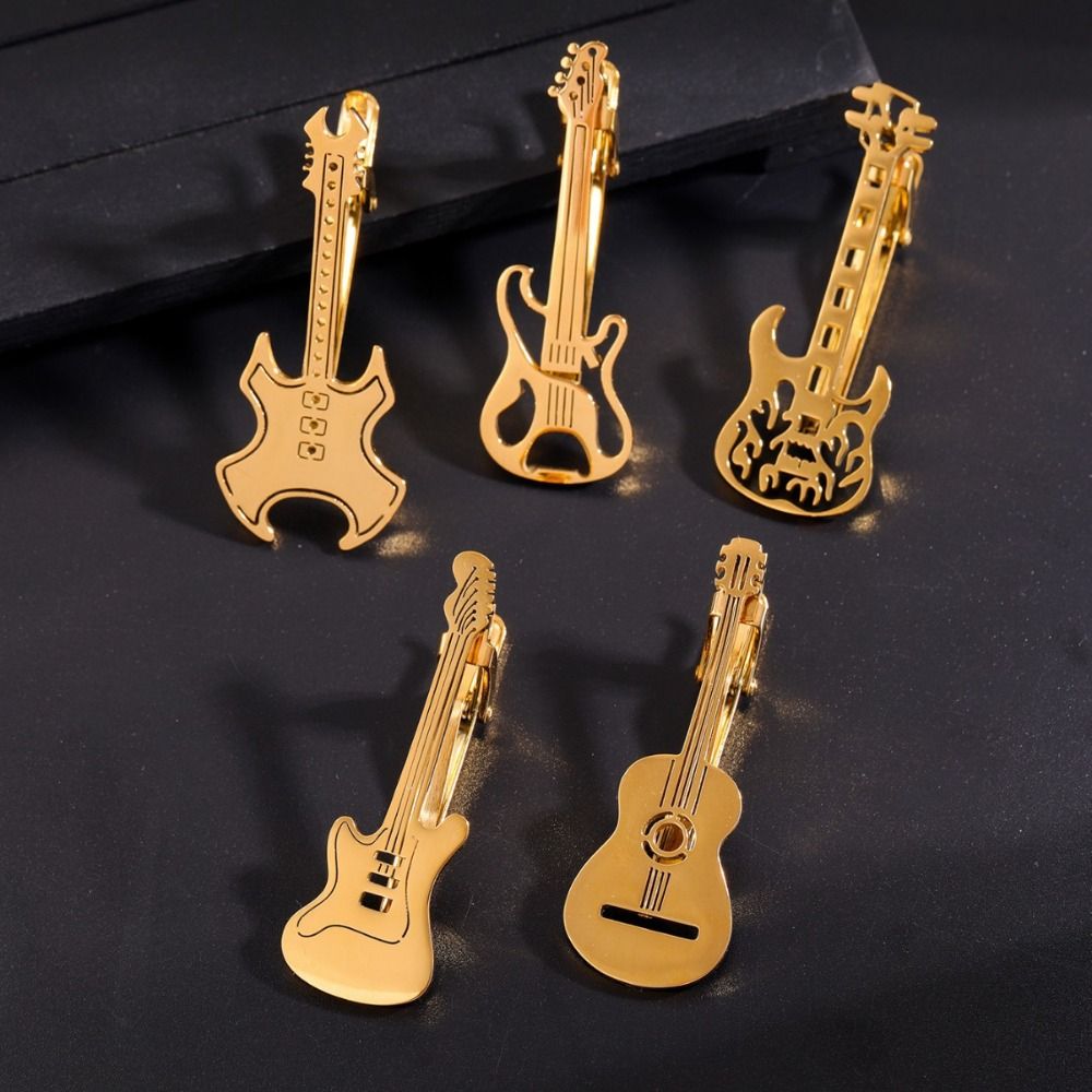 Fashion Treble Clef Guitar Tie - đánh giá và giá Audio Music Notes