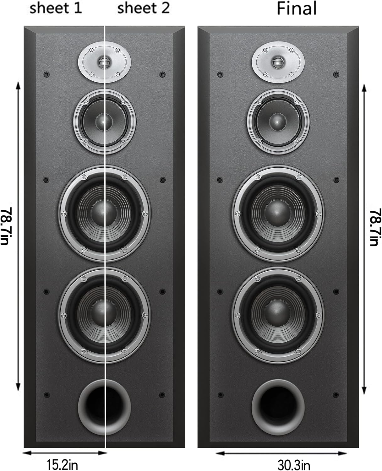 Speaker Door Sticker Music Aud - đánh giá và giá Audio Music Remove