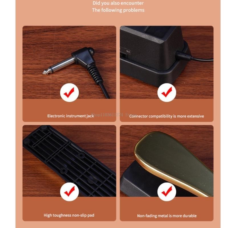 Chuyên Nghiệp Giảm Chấn Bàn Đạ - đánh giá và giá Piano Sustain Pedal