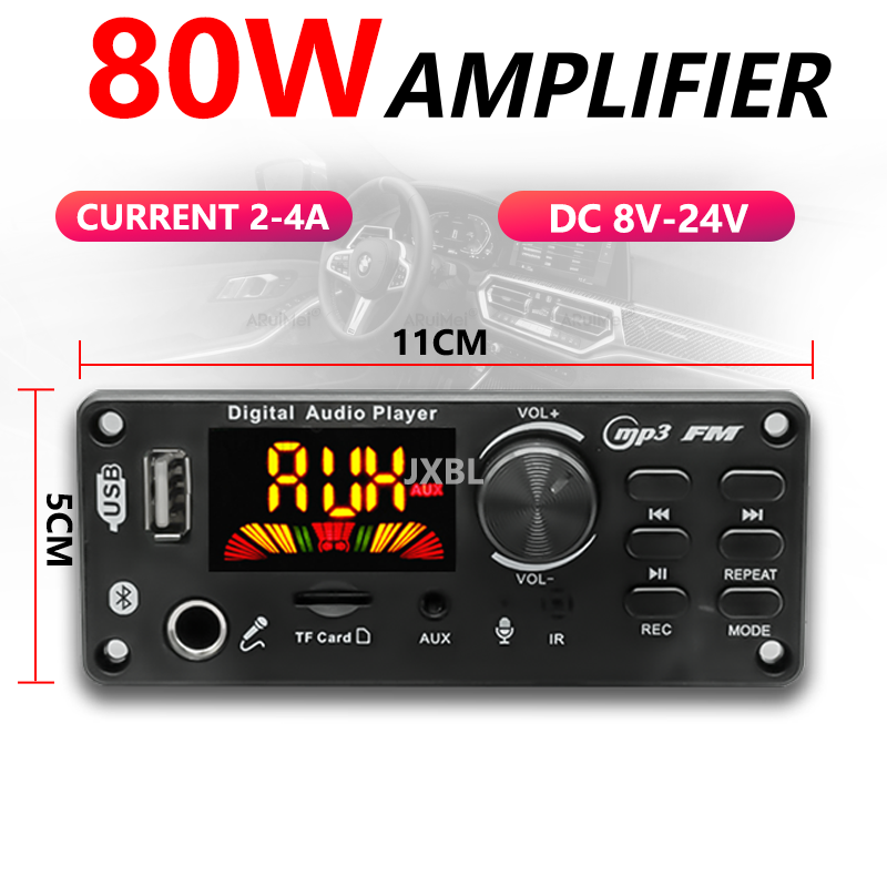 80W Bluetooth 5.0 MP3 Decoder  - đánh giá và giá Audio Music App