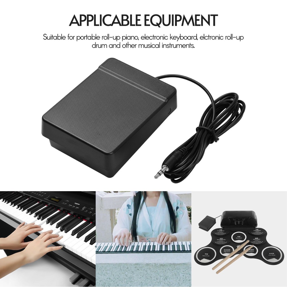 ​Silent Sustain Pedal​ ​3.5mm/ - đánh giá và giá Piano Sustain Pedal