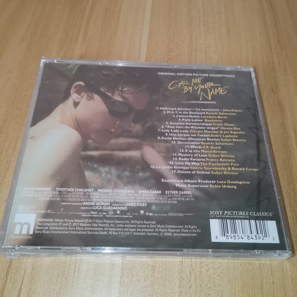 Call Me by Your Name Soundtrac - đánh giá và giá Audio Music By