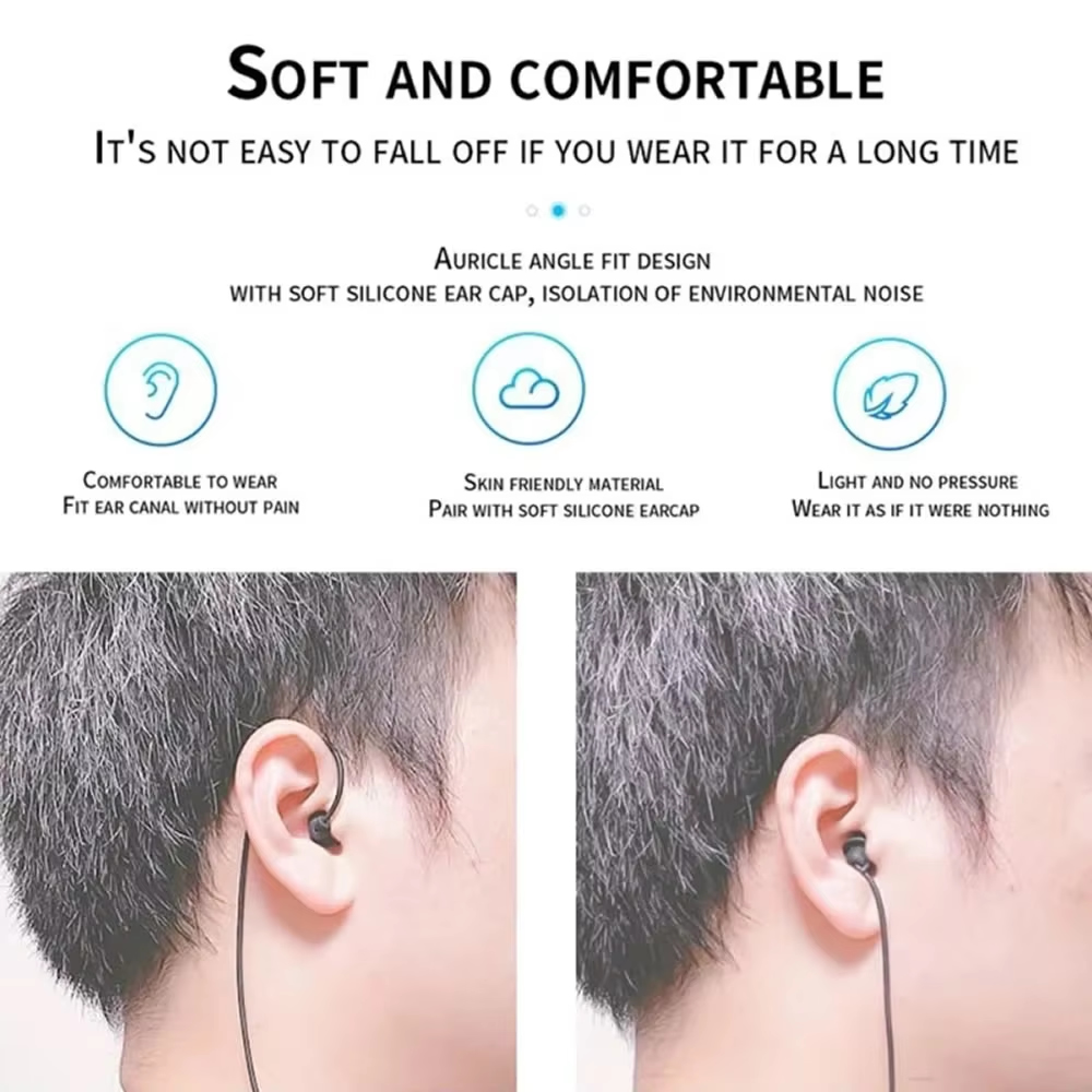 3.5mm Short Wired Headphones S - đánh giá và giá Audio Music Bluetooth