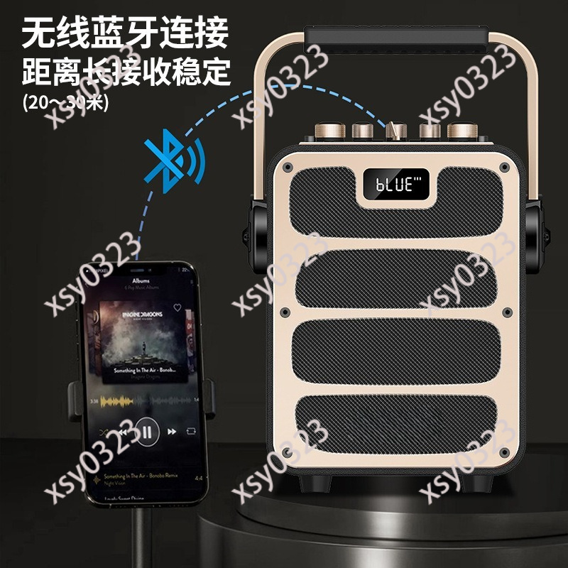 High Power Portable Bluetooth  - đánh giá và giá Music Song Audio