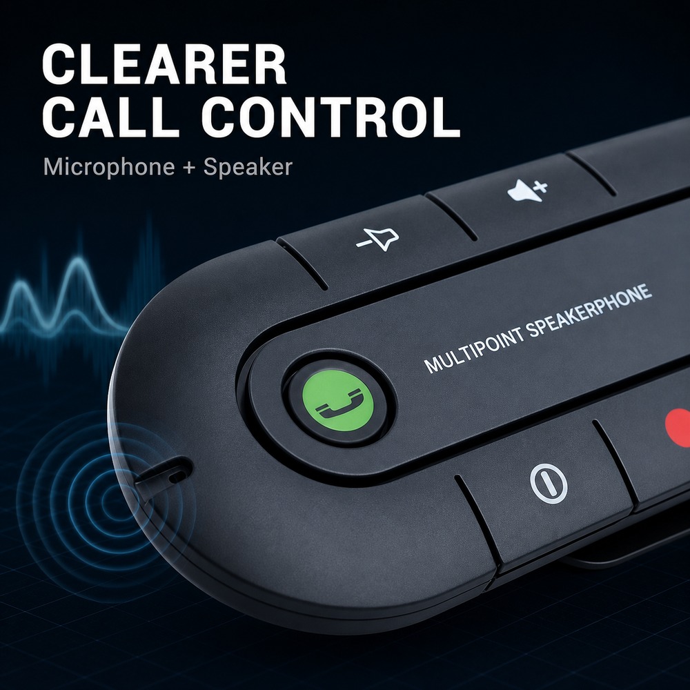 Bluetooth 4.1 Car Speakerphone - đánh giá và giá Audio Without Music