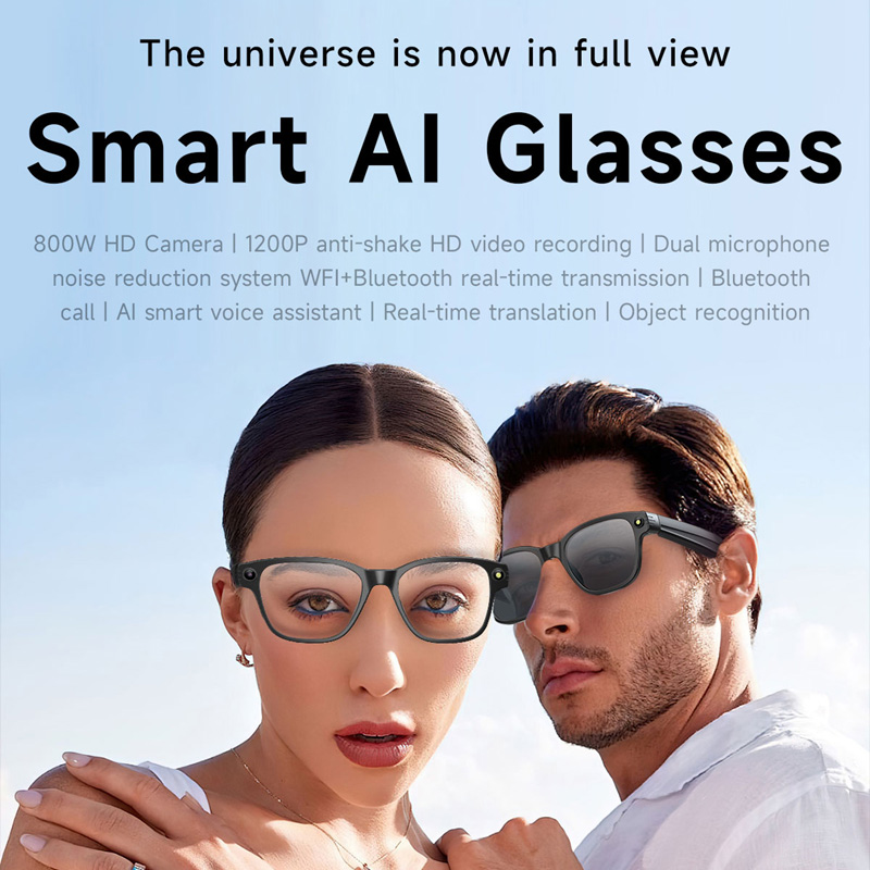 AI Smart Glasses 8 Million Cam - đánh giá và giá Audio Music Video