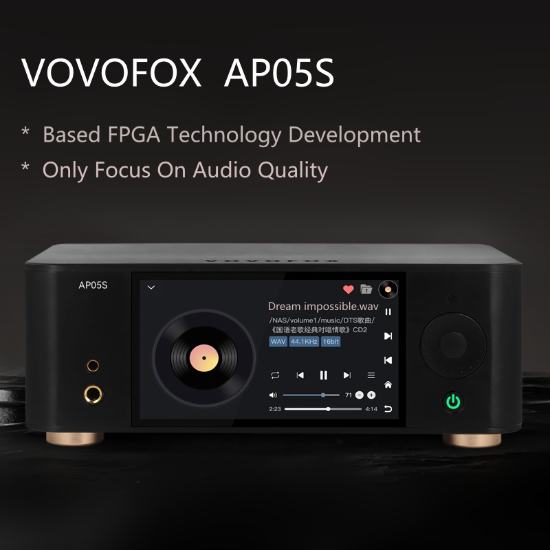VOVOFOX-HiFi AP05S Lossless Mu - đánh giá và giá Audio Without Music