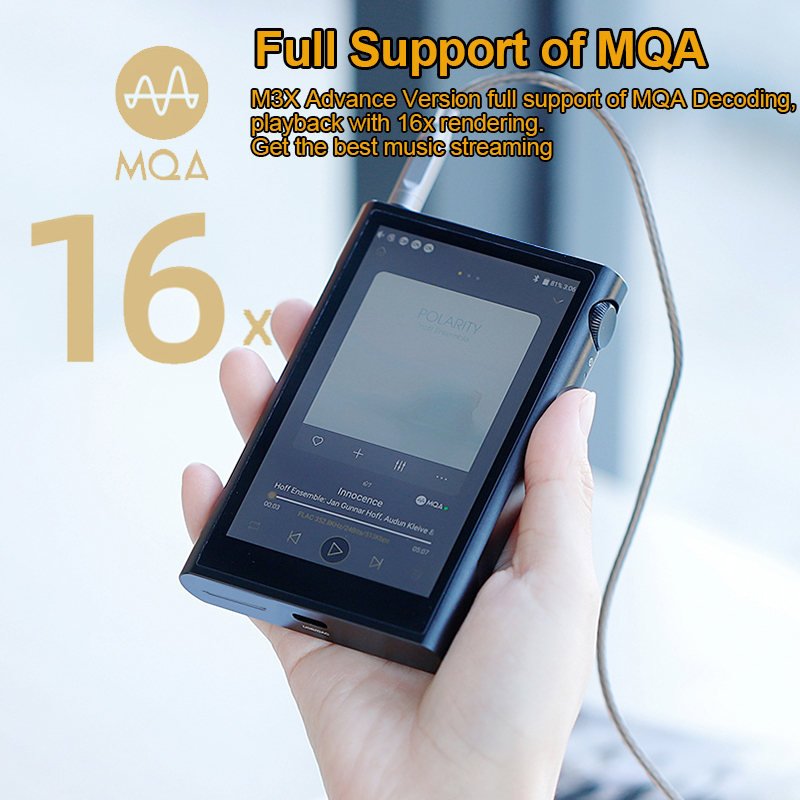 Shanling M3X Advanced Version  - đánh giá và giá Audio Music Technology