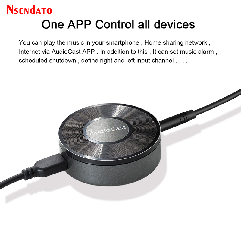 M5 AudioCast for Airplay Wirel - đánh giá và giá Audio Music Spotify