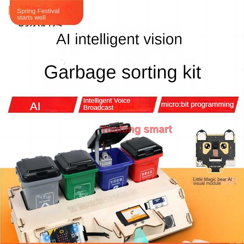 Waste Sorting Robot Kit AI Vis - đánh giá và giá Audio With Music Ai