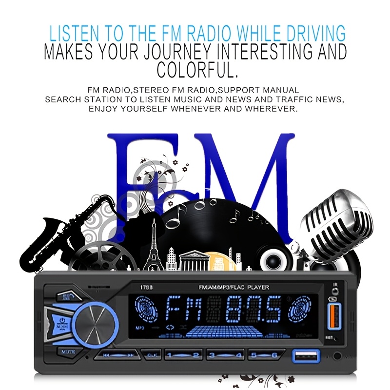 1DIN In-Dash FM Car Radio Ster - đánh giá và giá Audio Without Music